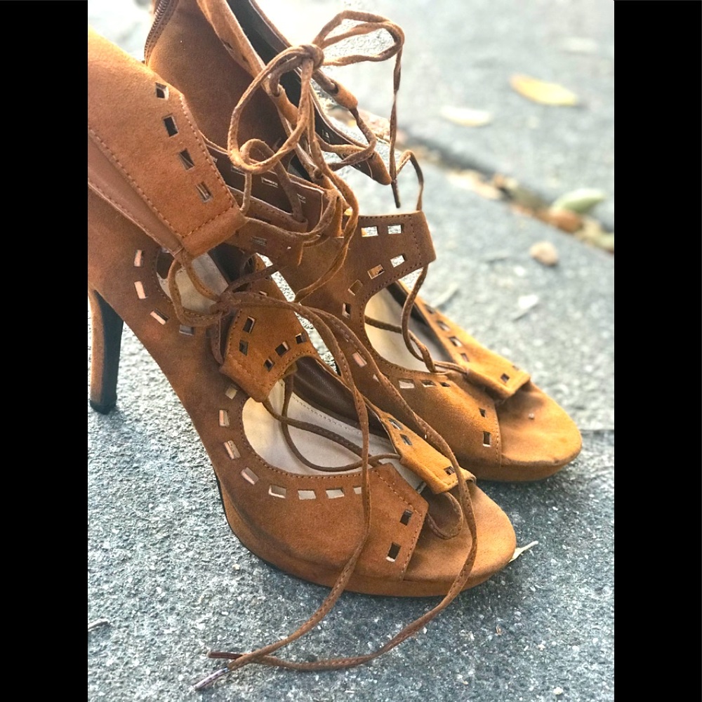 Suede Heels